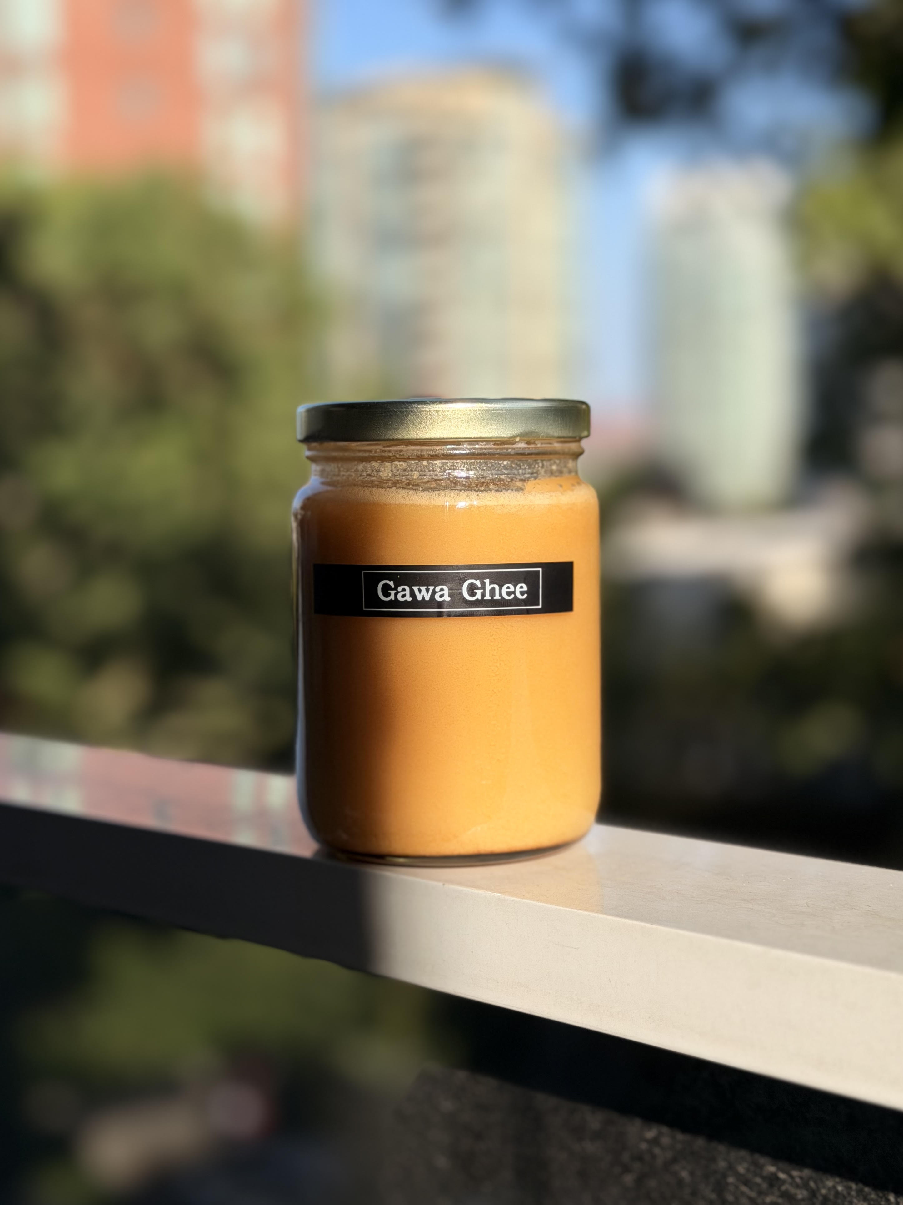 A jar of Gawa Ghee